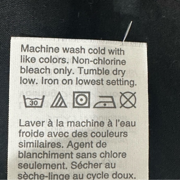 Jcrew Tie Back Top in Ditsy Eyelet Black - Picture 8 of 9